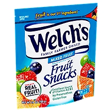 Welch's Mixed Fruit, Fruit Snacks, 6.5 Ounce