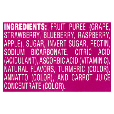 Welch's Berry Medley Absolute Fruitfuls Fruit Strips, 0.5 oz, 10 count