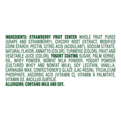 Welch's Yogofruits Probiotic Strawberry Fruit Bites in Creamy Yogurt, 0.7 oz, 10 count Image 5 of 5