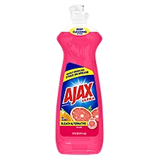 Ajax Dish Liquid - Ruby Red Liquid W/ Bleach Alt., 14 Ounce