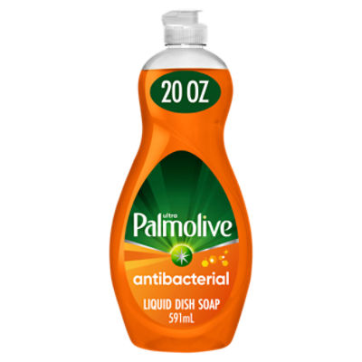 Palmolive Ultra Antibacterial Orange Scent Dish Liquid, 20 fl oz, 20 Fluid ounce