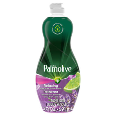 Palmolive Ultra Relaxing Lavender & Lime Scent Dish Liquid, 20 fl oz, 20 Fluid ounce