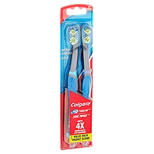 Colgate 360° Toothbrushes, Floss-Tip Sonic Power Soft Powered, 2 Each