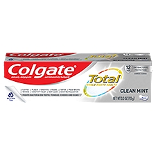 Colgate Total Clean Mint Toothpaste, 3.3 oz