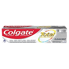 Colgate Total Whole Mouth Health Clean Mint, Toothpaste, 4.8 Ounce