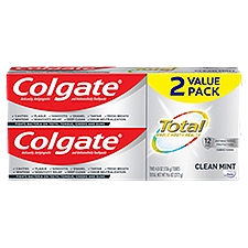 Colgate Total Clean Mint, Toothpaste, 4.8 Ounce