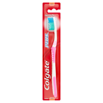 Colgate Plus Cleaning Tip Soft Toothbrush, 1 Each