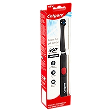 Colgate 360° Advanced Charcoal, Powered Toothbrush, 1 Each