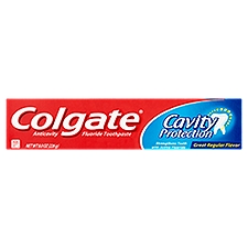 Colgate Cavity Protection Great Regular Flavor, Toothpaste, 8 Ounce