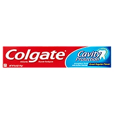 Colgate Cavity Protection Great Regular Flavor, Toothpaste, 6 Ounce