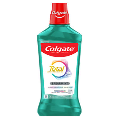 Colgate Total Spearmint Mouthwash, 33.8 fl oz