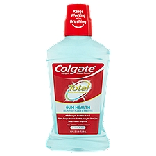 Colgate Total Clean Mint Mouthwash, 16.9 fl oz, 16.9 Fluid ounce