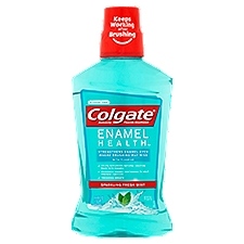 Colgate Enamel Health Sparkling Fresh Mint Mouthwash, 16.9 fl oz, 16.9 Fluid ounce