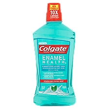 Colgate Enamel Health Sparkling Fresh Mint Mouthwash, 33.8 fl oz