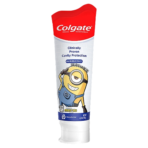 Colgate Kids Toothpaste with Anticavity Fluoride, Minions™, 4.6 oz