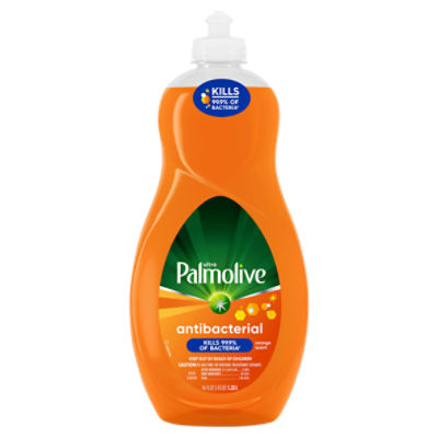 Palmolive Ultra Antibacterial Orange Scent Dishwashing Liquid Dish
