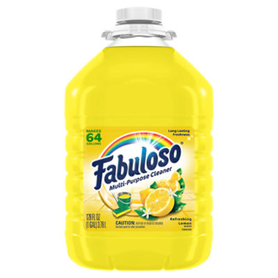 Fabuloso All Purpose Cleaner, Lemon Scent - 128 fluid ounce