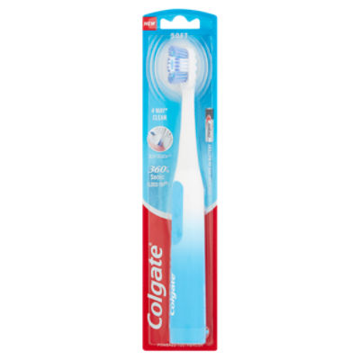 Colgate 360° Sonic Floss Tip Տoft Powered Toothbrush, 1 Each