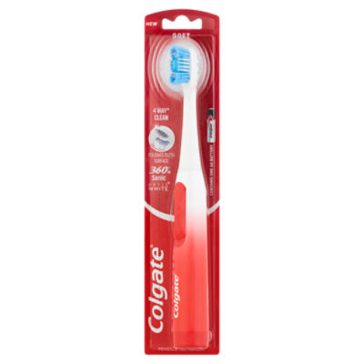 Colgate 360° Optic White Sonic Soft Powered Toothbrush