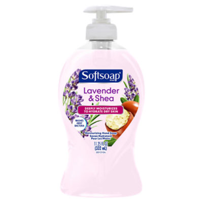 Softsoap Deeply Moisturizing Liquid Hand Soap, Lavender & Shea Butter - 11.25 Fluid Ounce