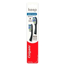 Colgate Keep Manual Toothbrush Deep Clean Refills - 2pk