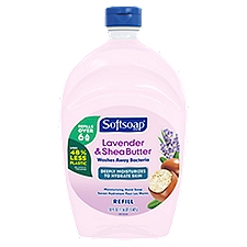 Softsoap Deeply Moisturizing Liquid Hand Soap Refill, Lavender & Shea Butter - 50 Fluid Ounce