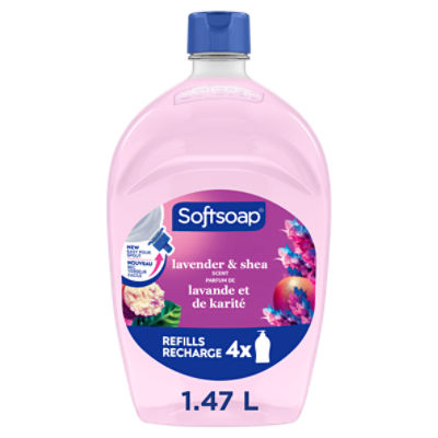 Softsoap Deeply Moisturizing Liquid Hand Soap Refill, Lavender & Shea Butter - 50 Fluid Ounce, 50 Fluid ounce