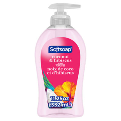 Softsoap Coconut & Hibiscus Scent Moisturizing Hand Soap, 11.25 fl oz