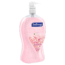 Softsoap Lustrous Glow Pink Rose & Vanilla, Body Wash, 32 Fluid ounce