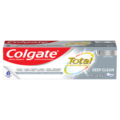Colgate Total Deep Clean Paste Toothpaste, 3.3 oz