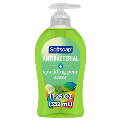 Softsoap Gentle Clean Sparkling Pear Scent Antibacterial Hand Soap, 11.25 fl oz