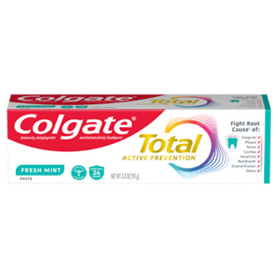 Colgate Total Fresh Mint Stripe Toothpaste, Mint Gel Toothpaste