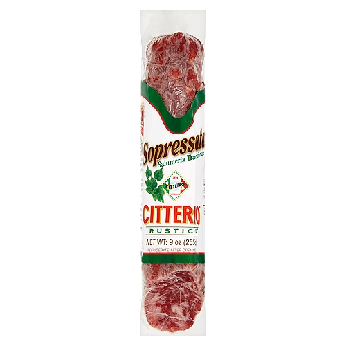An appetizing salame in the tradition of the Italian countryside!nThe rich classic flavor is brought out by deliberately slow aging.nReady to sliced and enjoy as an anytime snack, in an antipasto, salads or sauces.
