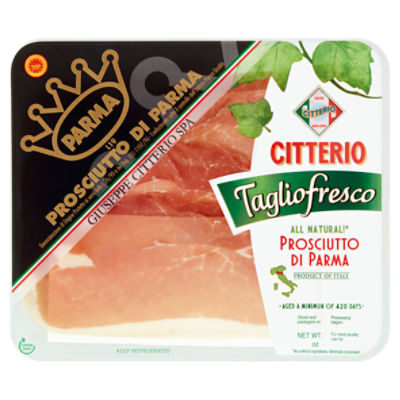 Citterio Tagliofresco All Natural Prosciutto di Parma, 3 oz