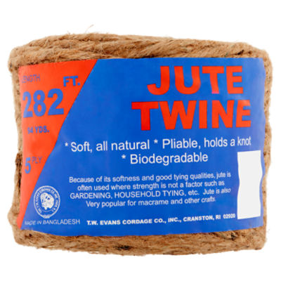 The T.W. Evans Cordage Company 282 ft 5 Ply Jute Twine - The Fresh