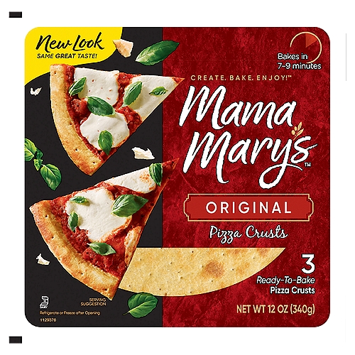 Mama Mary's 7'' Pizza Crust 3-Pack