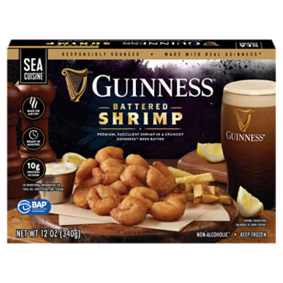 Sea Cuisine Guinness Battered Shrimp, 12 oz