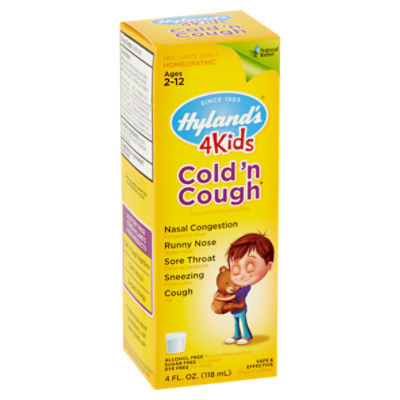 Hyland's 4 Kids Cold 'n Cough Liquid, Ages 212
