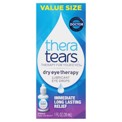 Thera Tears Dry Eye Therapy Lubricant, Eye Drops