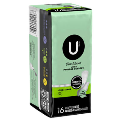 U by Kotex Balance Daily Wrapped Panty Liners for Women (Previously 'Barely  There'), Light Absorbency, Regular Length, 50 Count (Packaging May Vary) :  : Health & Personal Care