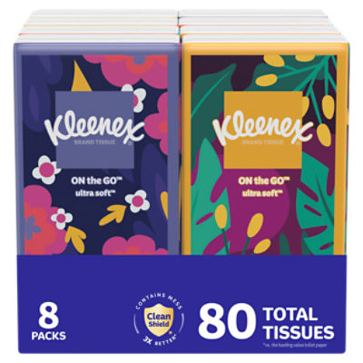 Kleenex OntheGo Facial Tissues 3 Ply ShopRite
