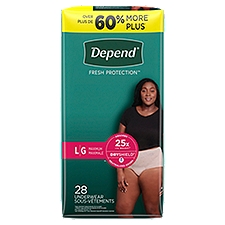 Depend Underwear for Women Large, 28 Each