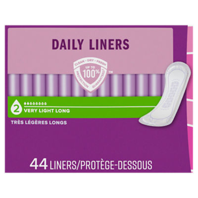 Poise Microliners, incontinence panty liners, lightest absorbency