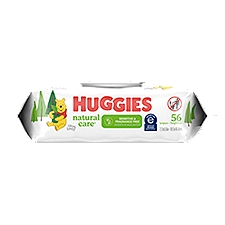 Huggies Natural Care Baby Wipes, 56 Each