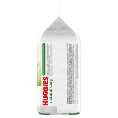 Huggies Natural Care Sensitive Fragrance Free Wipes Refill Pack, 184 Count Image 9 of 10