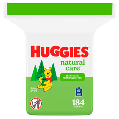 Huggies Natural Care Unscented Sensitive Baby Wipes