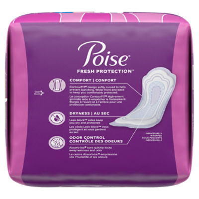 Buy Poise Womens Continence Pads Regular Liners online at