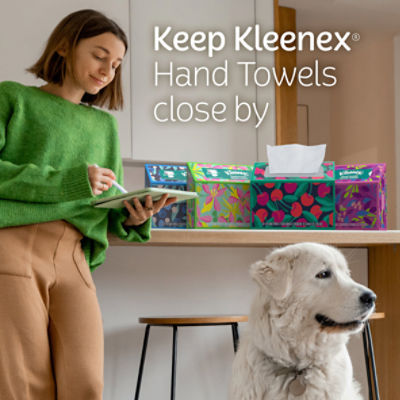 Kleenex paper best sale towels in box