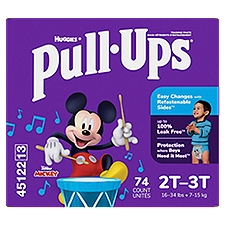 Pull-Ups Learning Designs Boys' Training Pants, 74 Each