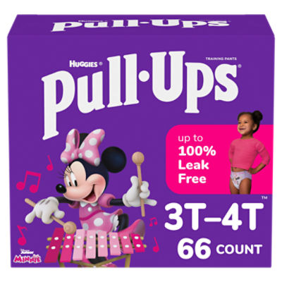  Pampers Easy Ups Pull On Training Pants My Little Pony, 3T-4T,  One Month Supply (124 Count) with Sensitive Water Based Baby Wipes 6X  Pop-Top Packs (336 Count) : Baby